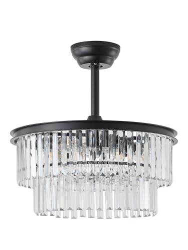 Crystal Fandelier Ceiling Fans with Lights