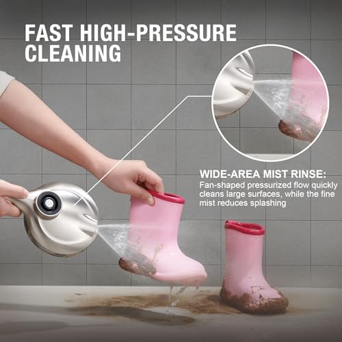 Magnetic Shower Head with Handheld Sprayer