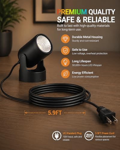 6W RGBW Up Lights Indoor