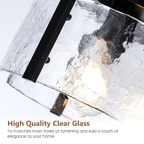 Drum Glass Chandelier