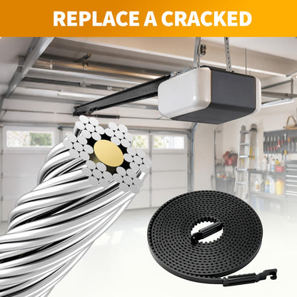 41A5250 1 Garage Door Drive Belt (41A5250-1 261'' for 8FT Garage Door)