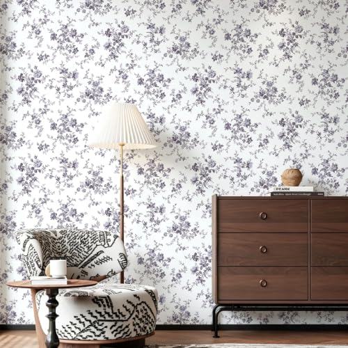 Floral Peel and Stick Wallpaper Vintage Floral Contact Paper