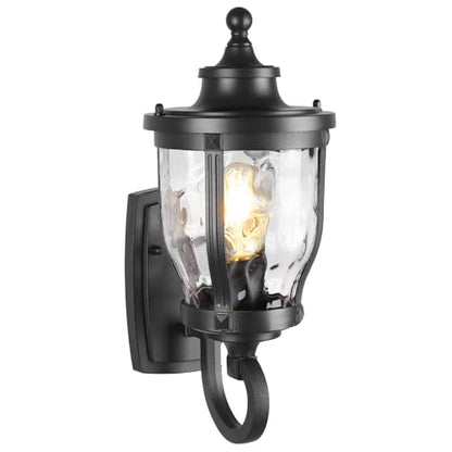 15" Outdoor Wall Light Lantern (09-BK)