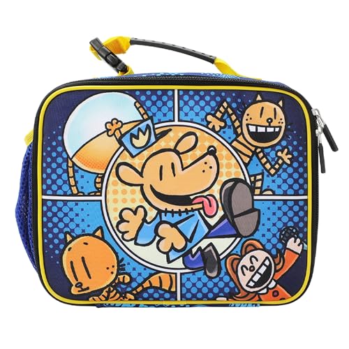 Dog Man In Action Insulated Lunch Kit (Dog Man In Action)