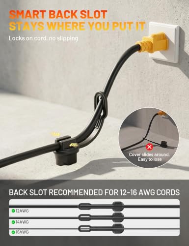 Extension Cord Plug Cover