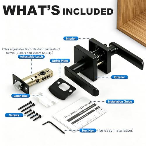 Interior Privacy Door Lever