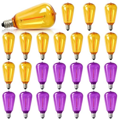 Edison LED Replacement Bulbs for Outdoor String Lights