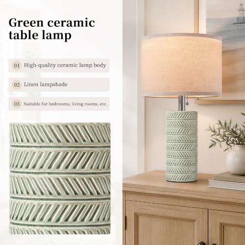 Modern Ceramic Table Lamps Set of 2