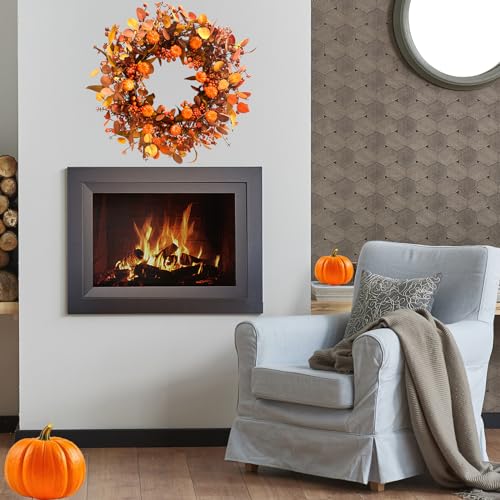 Fall Pumpkin Wreath