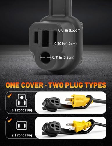 Extension Cord Plug Cover