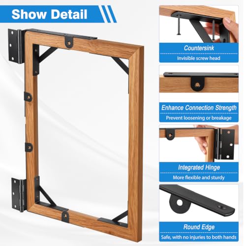 Anti Sag Gate Corner Brace Frame Kit
