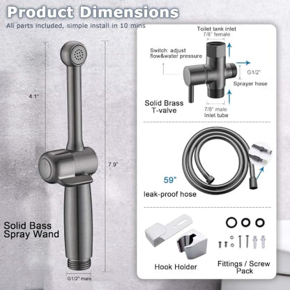 Handheld Bidet Sprayer for Toilet