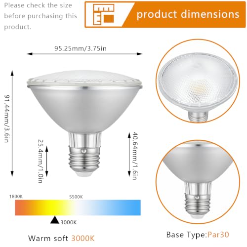 E26 PRA30 120V Light Bulb