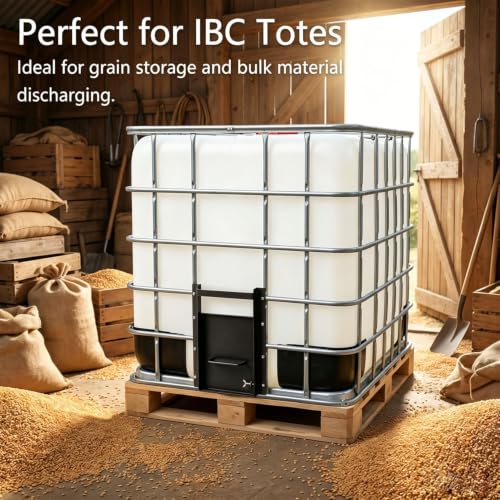 9"x9" Heavy‑Duty Manual Sliding Grain Gate Kit