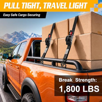 Ratchet Straps Tie Downs 1''x 15'