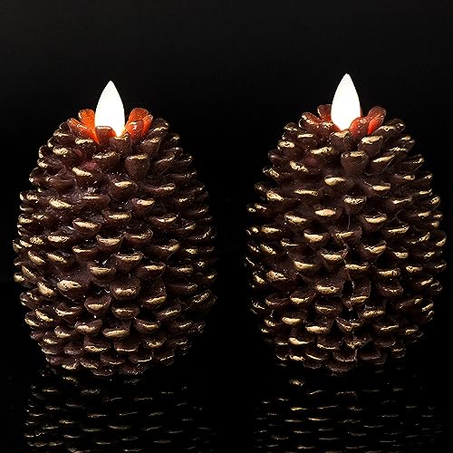 Flameless Candles with 6H Timer Battery Operated