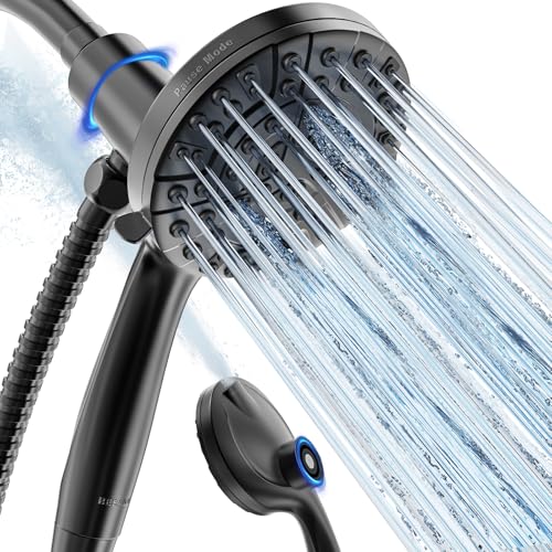 9 Settings High Pressure Magnetic Shower Head with Handheld
