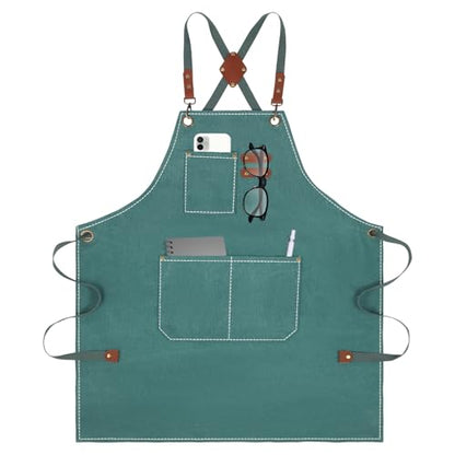 Aprons For Women Men With Large Pockets