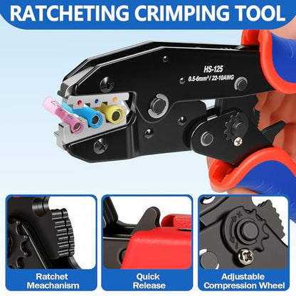 320PCS Heat Shrink Bullet Connectors Kit