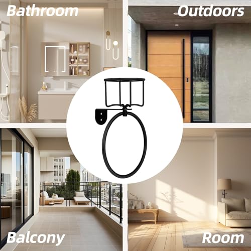 Towel Hook Bath Towel Ring with Shelf