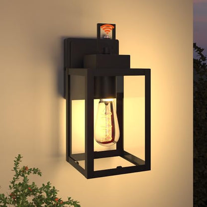 Small Black Outdoor Wall Light