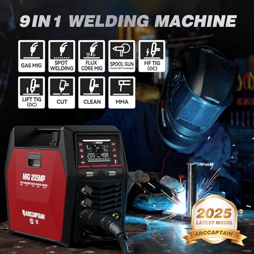 MIG Welder with Plasma Cutter Aluminum Welding Machine