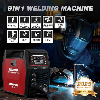 MIG Welder with Plasma Cutter Aluminum Welding Machine