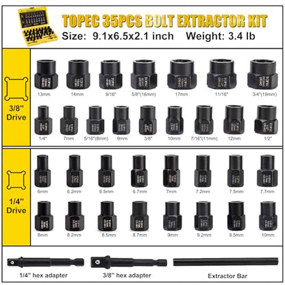 Bolt Extractor Kit (35-piece)