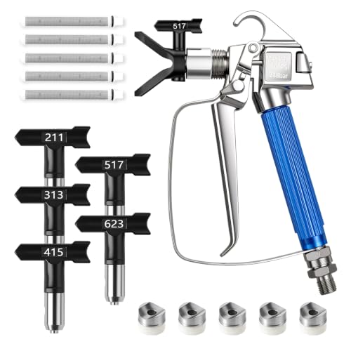 12 PCS Airless Paint Sprayer Gun Kit