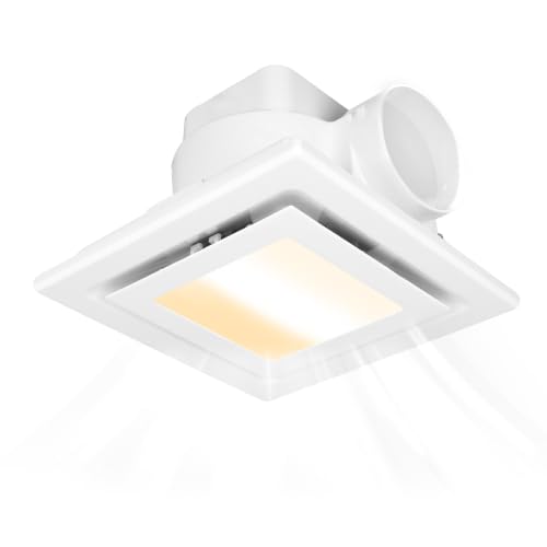 Bathroom Exhaust Fan with Light 3CCT