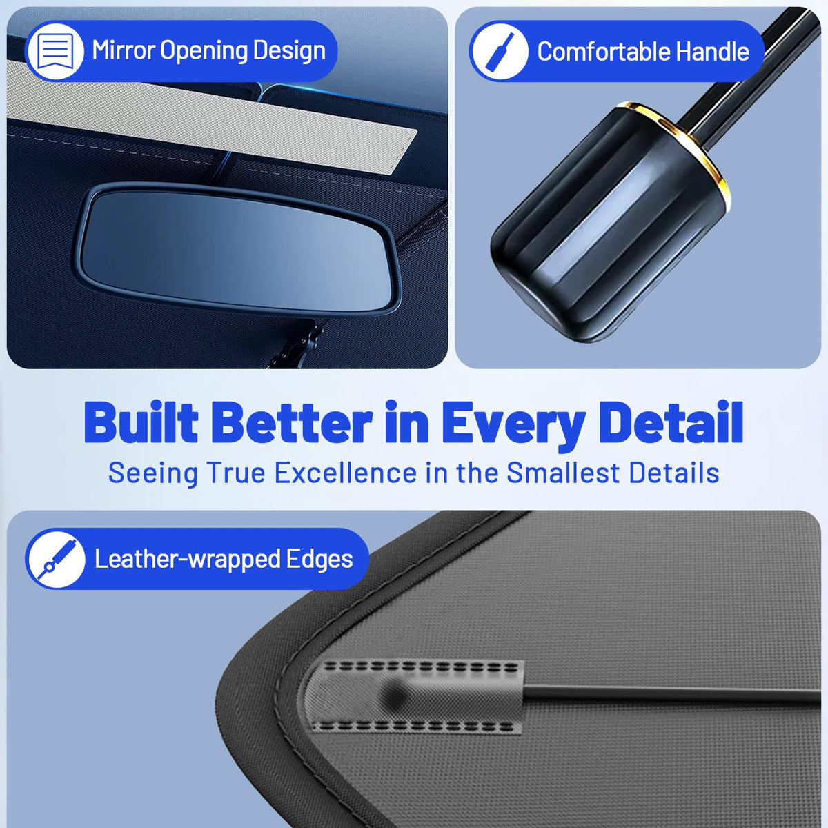 Car Windshield Sun Shade Umbrella for Ford Transit Connect 2010 (For Ford Transit Connect 2010-2023)
