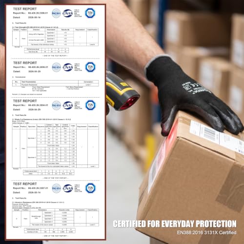 PU Coated Work Gloves for Men & Women