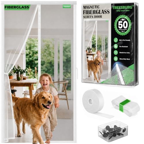 Fiberglass Magnetic Screen Door