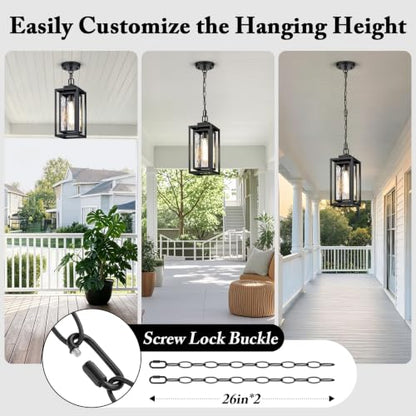 Modern Outdoor Pendant Light