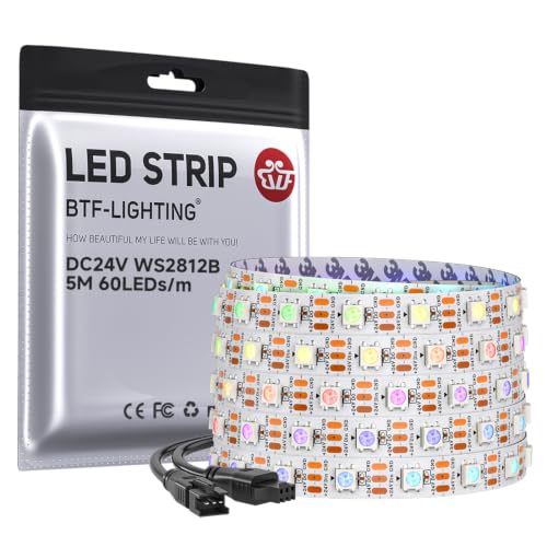 WS2812B Individually Addressable 24V RGB LED Strip