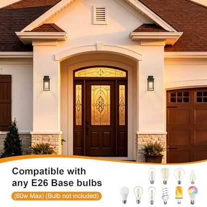 13 Inch Dusk to Dawn Outdoor Wall Lights for Porch