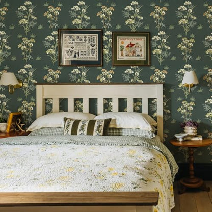 Vintage Floral Peel and Stick Wallpaper Botanical Contact Paper