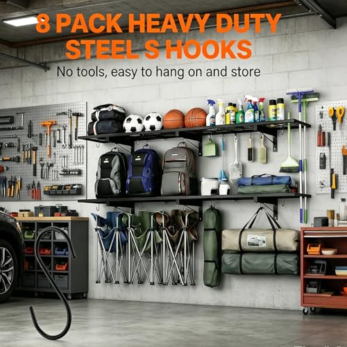 46" × 12" Garage Wall Shelving