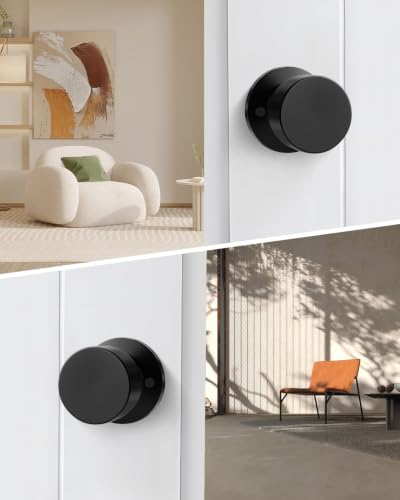 Matte Black Door Knobs MS2733