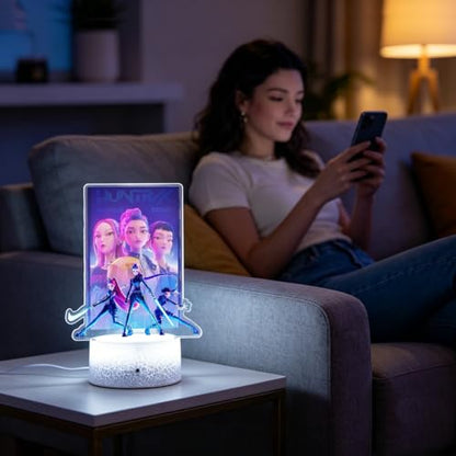 Demon Movie Hunters Night Light