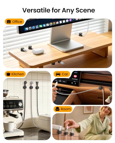 360° Rotable Cable Clips