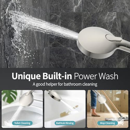 High Pressure Filtered Handheld Shower Head 9 Spray