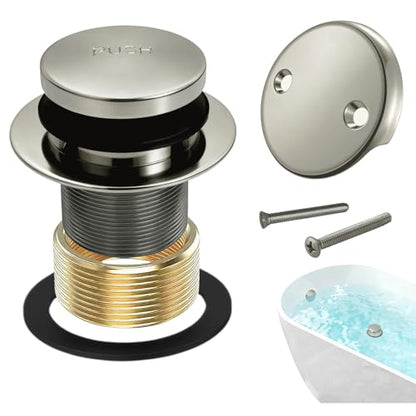 Matte Black Bathtub Drain Tip