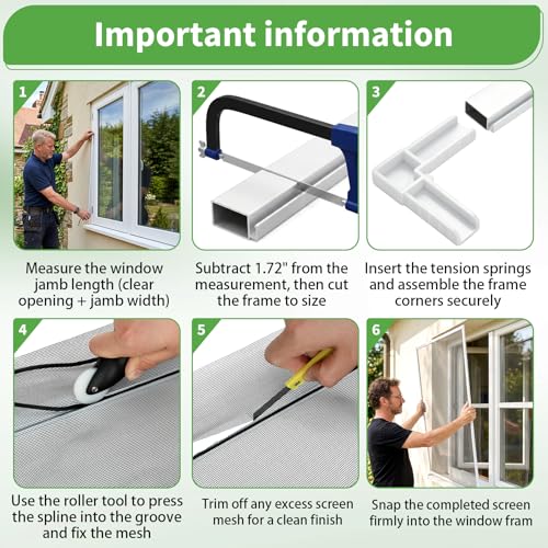2539 Window Screen Frame Kit