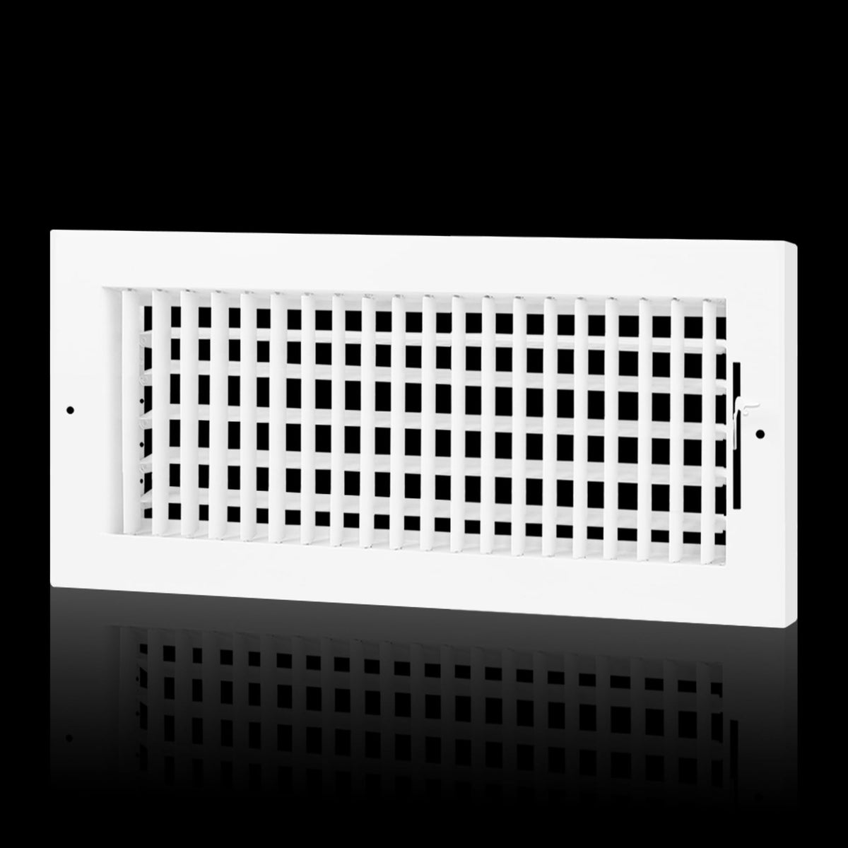 14x6 Adjustable Vent Cover Ceiling Register Vent Cover for Wall 14x6 Duct (14"Wx6"H)
