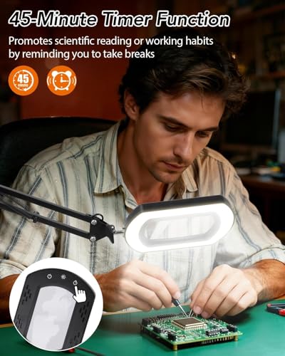 10X 30X Magnifying Glass with Light