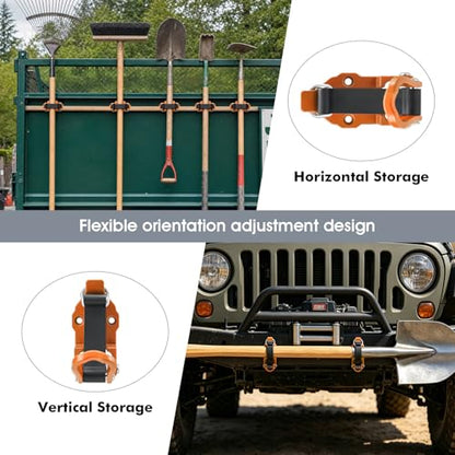 Shovel Holder Wall Mount for Truck & Trailer