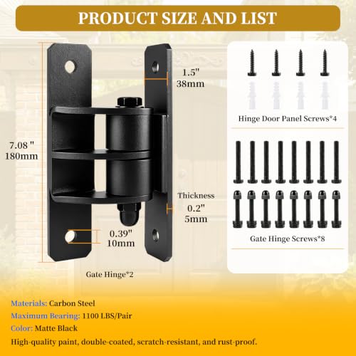 Heavy Duty Gate Hinges