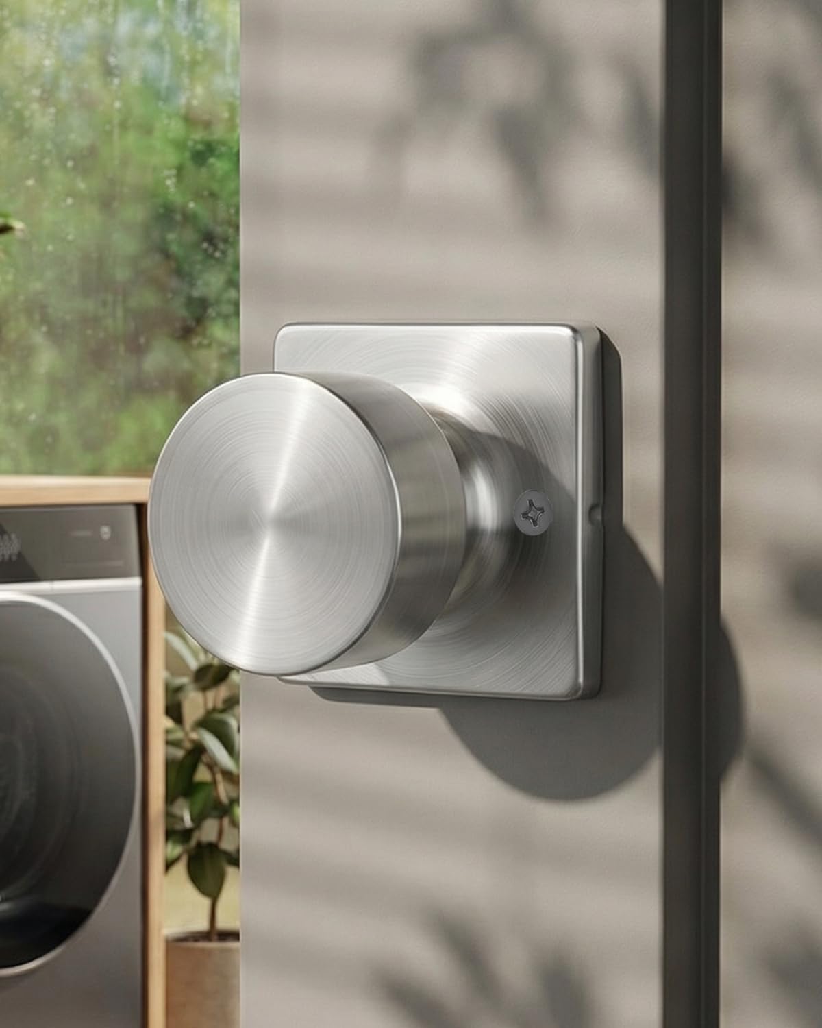 Brushed Nickel Dummy Door Knobs (Brushed Nickel)