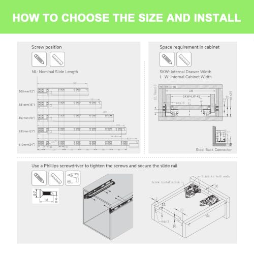 undermount Drawer Slides
